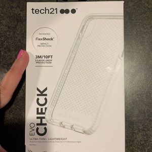 Clear Tech21 iPhone Case